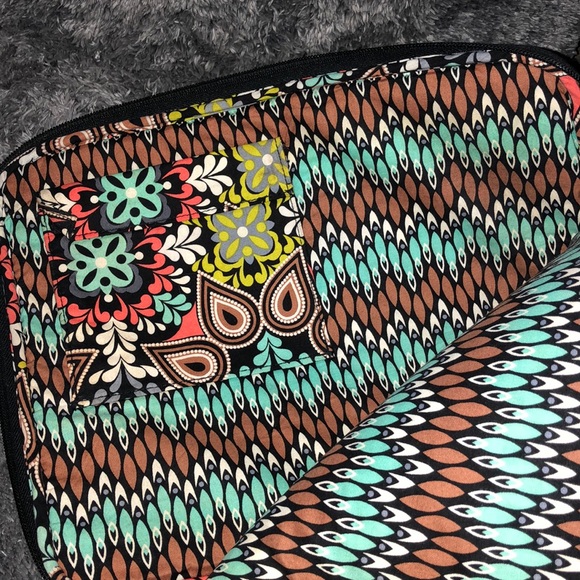 Vera Bradley Floral Laptop zip bag EUC - Picture 7 of 7